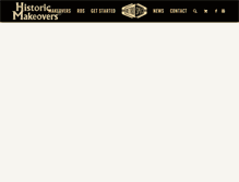 Tablet Screenshot of historicmakeovers.com
